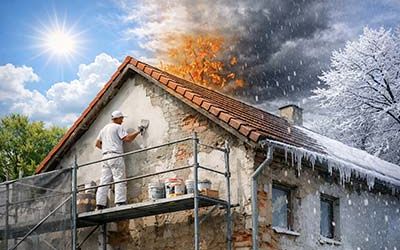 Choisir la bonne saison pour ravaler une façade