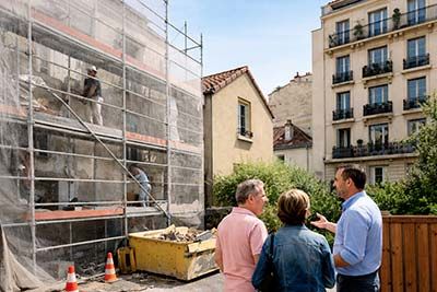 Ravalement et voisinage : distances, nuisances, responsabilités